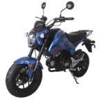Tao Motor Hellcat 125 Mini Motorcycle, 4-speed manual, 4-stroke, single-cylinder, Air cooled