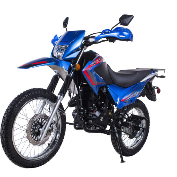 Tao Motor TBR7 250cc Dual-Sport Motorcycle, 4-Stroke Single Cylinder, Air-Cooled