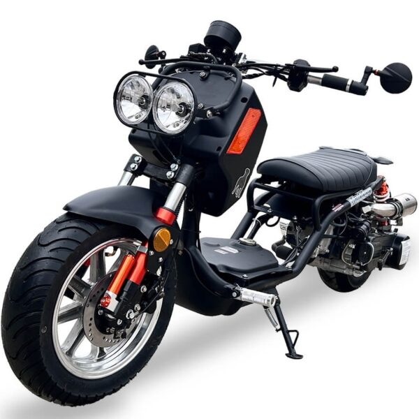 Ice Bear Maddog Gen IV (PMZ150-21) Street Legal Scooter, Fully Automatic, Elec/kick start With Digital speedometer