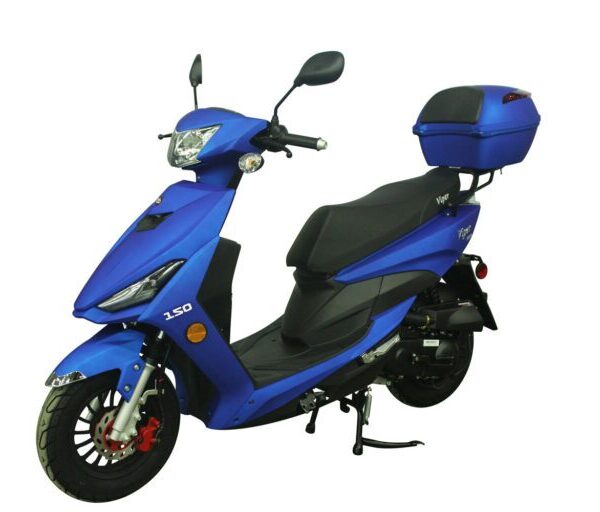 Vitacci Viper Matt-150cc Scooter, 4-stroke, Single Cylinder, Air-cooled