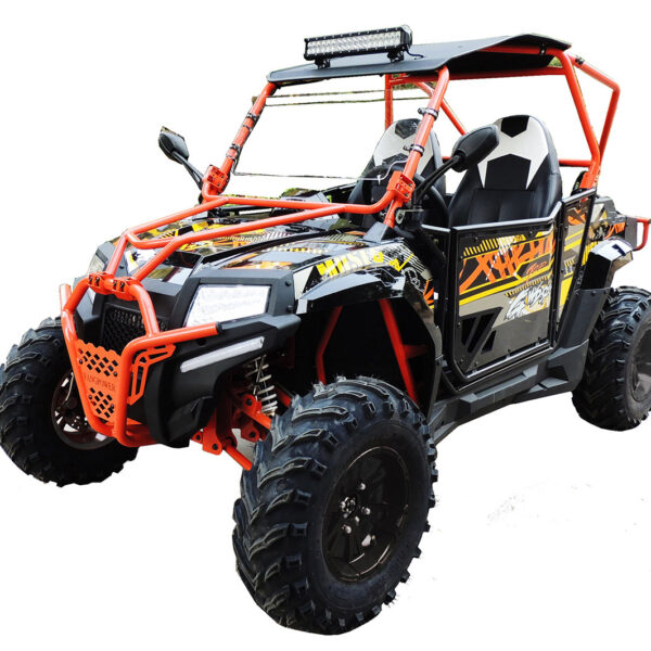 Vitacci Predator FX400 UTV, 4-Stroke Single Cylinder, Water-Cooled, Alloy Black Wheels