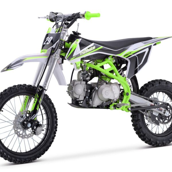 Trailmaster TM29 125cc Dirt Bike, 4-Gear Manual Clutch, 4-Stroke, Electric Kick Start