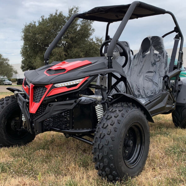 Trailmaster Cheetah 200E EFI Go Kart, Powerful 4-Stroke, Single Cylinder, Automatic with Reverse