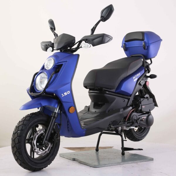 Vitacci Nitro 150cc Scooter, 4-Stroke Single Cylinder, Air-Cooled with Aluminum Rims