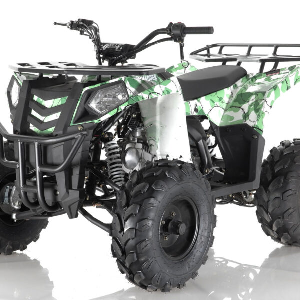 Apollo Commander 125cc ATV, Fully Automatic with Reverse, 4-Stroke, Single Cylinder, Air-Cooled, Off-Road Ready