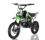 Apollo DB-35 125cc Dirt Bike, 4-Speed Manual Clutch, 4-Stroke, Air Cooled, Kick Start