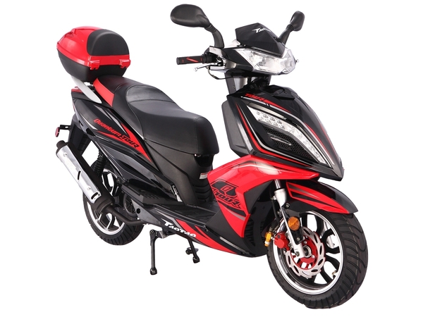 Tao Motor Quantum 150cc Gas Street Legal Scooter, four-stroke, single-cylinder, Air-cooled
