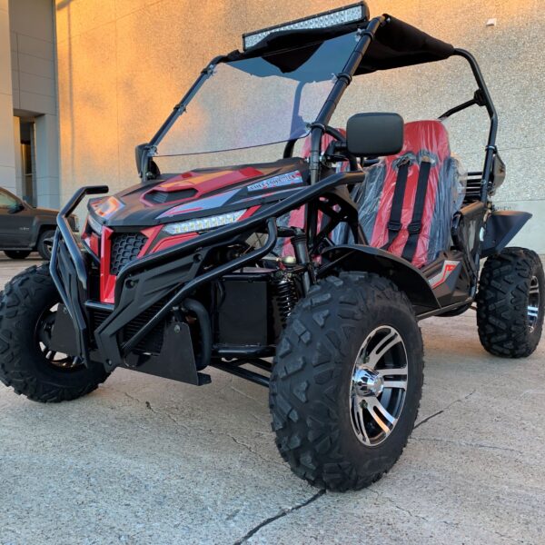 Trailmaster Cheetah 300EX EFI Go Kart, Fully Automatic with Reverse, 4-Stroke, Single Cylinder, Water-Cooled, Electric Start