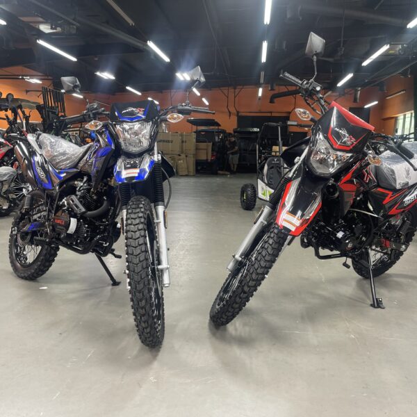 RPS Hawk-X 250cc DOT Street Legal Enduro Dirt Bike, 5-Speed Manual, Balance Shaft Engine