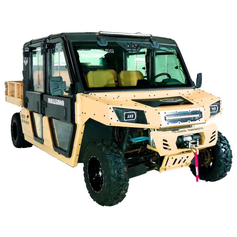 Massimo Warrior 1000 MXU 6-Seater HVAC LSV UTV, Four-Stroke V-Twin 2-Cylinder Engine