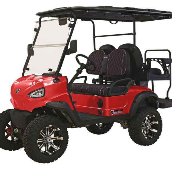 Massimo MEV2X Electric Golf Cart, Powerful 48V 5kW Motor, Touchscreen Display, Rear View Camera