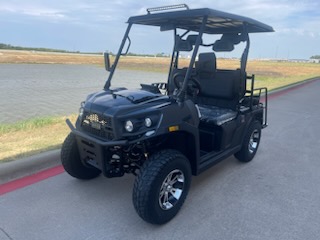Vitacci Rover Electric 4-Seater Golf Cart with Extended Roof, Lithium Battery, and Digital Display