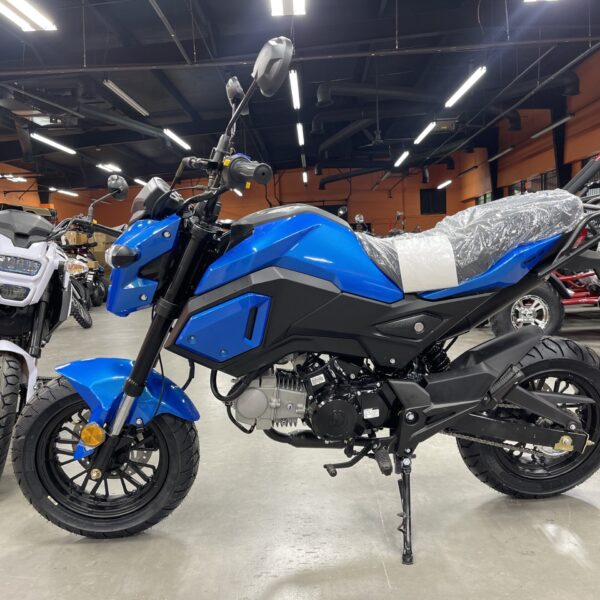 Vader 125cc Street-Legal Motorcycle, Manual Transmission, 4-Stroke Single Cylinder, Air-Cooled