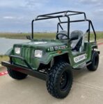 Vitacci JEEP GR9 200cc with Windshield, 4-Stroke Single Cylinder Engine, Forced Air-Cooled