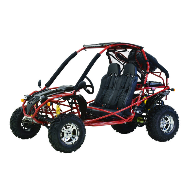 Massimo GKD 200S Go Kart, 170cc Gas Engine, Comfortable Adjustable Seats