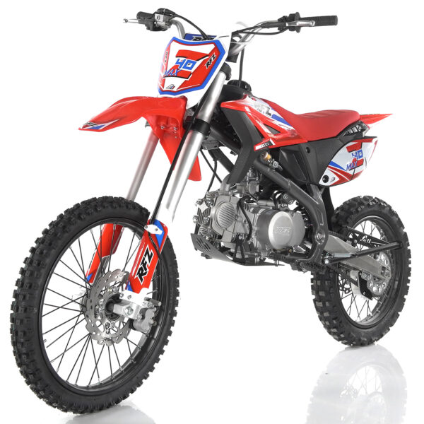Apollo Z40 MAX 140cc Dirt Bike, 4-Speed Manual, 4-Stroke, Single Cylinder, Air Cooled