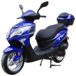 Falcon 200cc Gas Moped Scooter | Powerful 200cc Engine | Automatic CVT | Big Wheel Design