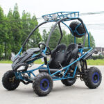 Vitacci Mini Jaguar 125cc Go-Kart, Automatic with Reverse, Horizontal 4-Stroke Engine, Air-Cooled