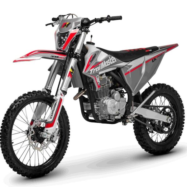 TrailMaster JHL Pro Series Dirt Bike LX250, 4-Stroke Single Cylinder, Electric/Kick Start