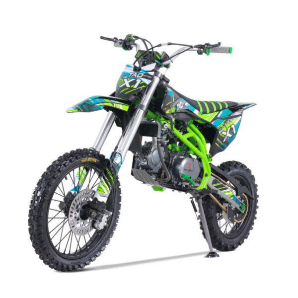 Tao Motor DBX1 140cc Upgraded Dirt Bike, 4-Speed Manual Transmission, 4-Stroke Single Cylinder, Air-Cooled