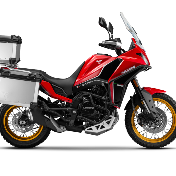 Moto Morini X-CAPE SE Italian-Style Motorcycle with Liquid Cooled Engine and 7” Color TFT Display