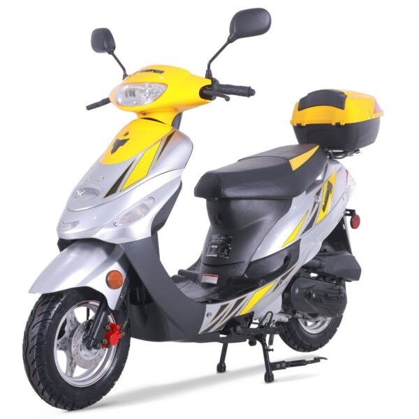 Tao Motor Classic 50 Scooter, 4-Stroke, Single Cylinder, Air Cooled With Aluminum wheels