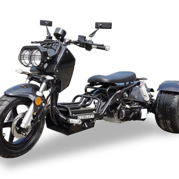 Ice Bear Maddog PST150-19N 150cc Trike, Automatic Transmission, Digital Speedometer