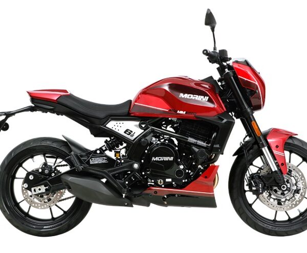 Moto Morini SEIEMMEZZO STR Sport 650 Motorcycle, 6-Speed Transmission, Liquid-Cooled Engine, Alloy Wheels