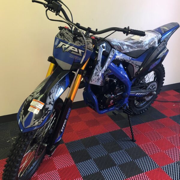 RPS New 250 Off-Road Dirt Bike, 4-Stroke Single Cylinder, Air-Cooled