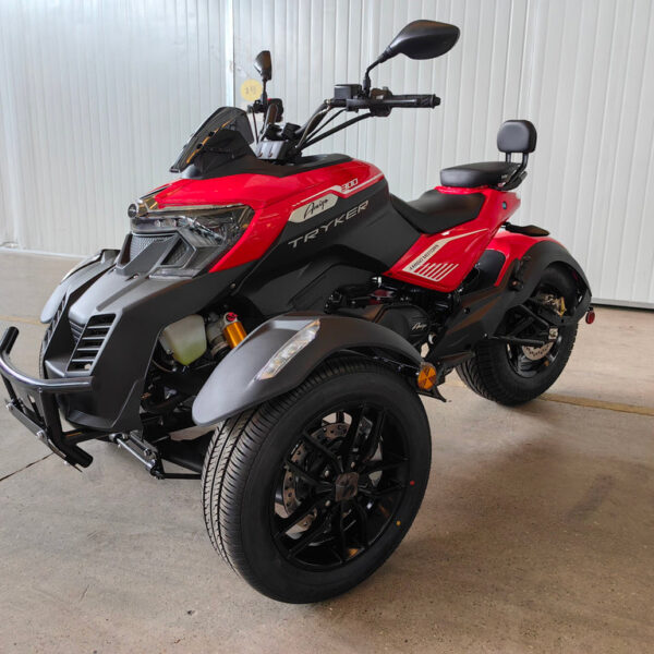 Amigo 300cc EFI Tryker Trike Scooter, Automatic with Reverse, 4-Stroke Single Cylinder, Water-Cooled & CARB Approved