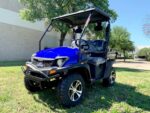 Trailmaster Taurus 200U UTV/Golf Cart Hybrid, Side-by-Side Utility Vehicle, High/Low Gear, Digital Dashboard