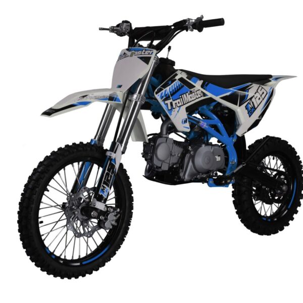 Trailmaster TM LK125 Pro-Series Dirt Bike, 4-Stroke, Single Cylinder, Air Cooled, air-cooling, Electric/Kick Start