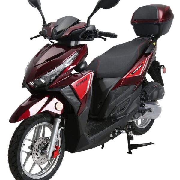 Vitacci Spark 150cc Street Legal Scooter, CVT Automatic, 4-Stroke GY6 Air-Cooled Engine