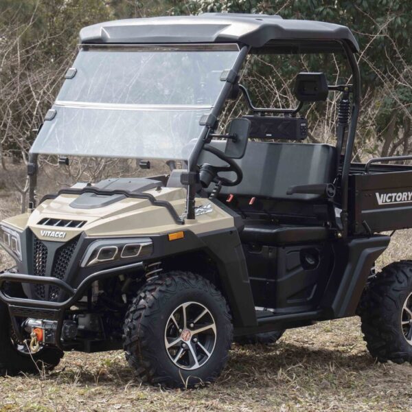 Vitacci Victory 450 Pro 4×4 UTV, EFI 4-Stroke Engine, Water-Cooled, Overhead Camshaft, Heavy-Duty Dump Bed