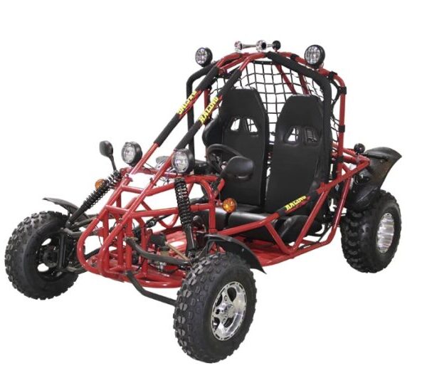 Vitacci SPIDER KD-200GKA Go Kart, Fully Automatic with Reverse, 4-Stroke Single Cylinder Engine, Oil Cooling
