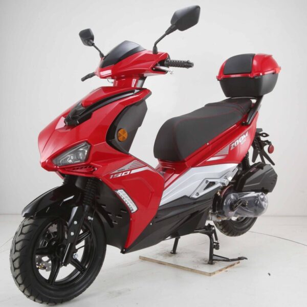Vitacci Zoom 150cc Street Legal Scooter, CVT Automatic, 4-Stroke Air-Cooled Engine, USB Charging Port