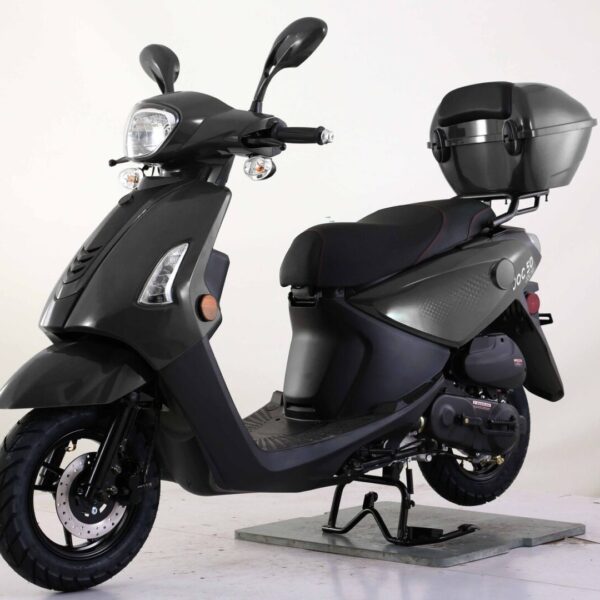 Vitacci JOC 50cc Scooter, 4-Stroke Single Cylinder, Air-Cooled, Rear Box, 10-inch Aluminum Rims