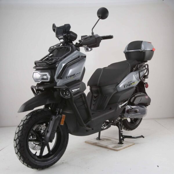 Vitacci Tank Pro 200 EFI Scooter, CVT Automatic, 4-Stroke, Air-Cooled GY6 Engine, 31.49" Seat Height