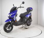 Vitacci Fighter Pro 50cc Scooter, CVT Automatic, 4-Stroke GY6 Engine, Air-Cooled