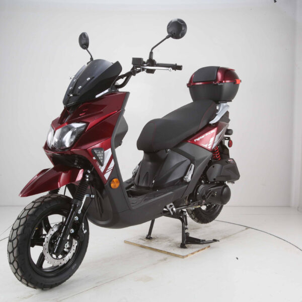 Vitacci Fighter Pro 150cc Scooter, CVT Automatic, GY6 4-Stroke Engine, Air-Cooled