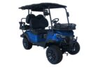 TrailMaster TBM X4 Electric Golf Cart, 48V/ 5kw battery, 4 Passenger, Lifted, Custom Rims, Ground Effects LED Lights, 10.5" LED Display, 48-Mile Range, High/Low Transmission