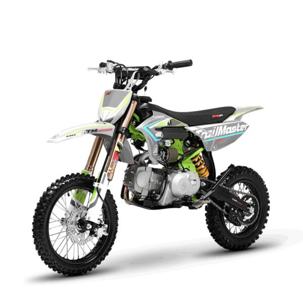 Trailmaster JHL MK125S PRO Dirt Bike, 4-Speed Semi-Automatic Transmission, 29.5″ Seat Height, Air Cooled, Electric Start