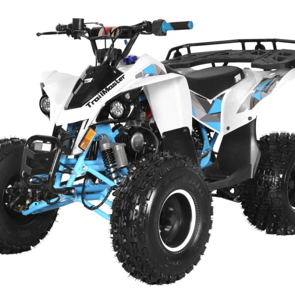 TrailMaster F125 125cc Youth ATV, 4-Stroke, Air-Cooled, Automatic with Reverse, Electric Start, 8" Wheels, Throttle Limiter