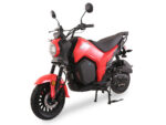 Ice Bear Menace 50 Motorcycle, 50cc GY50 Engine, Digital Speedometer, yuanxing Tires, Single Rear Absorber, LED Lights, 12"/10" Wheels, Electric start (PMZ50-Z1)